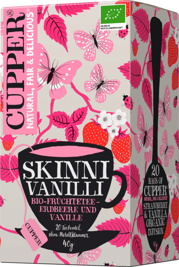 Cupper Tea Skinni Vanilli 30g