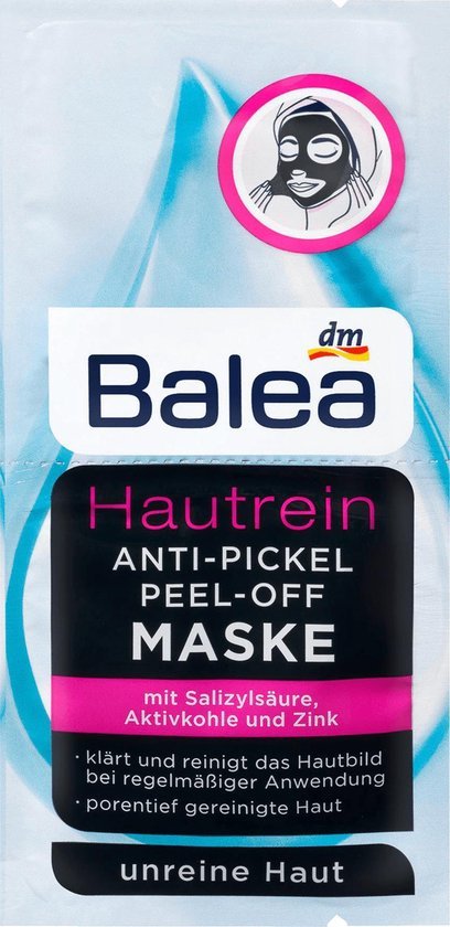 Balea Huidreiniging Anti-Acne Peel-Off Masker 16 ml