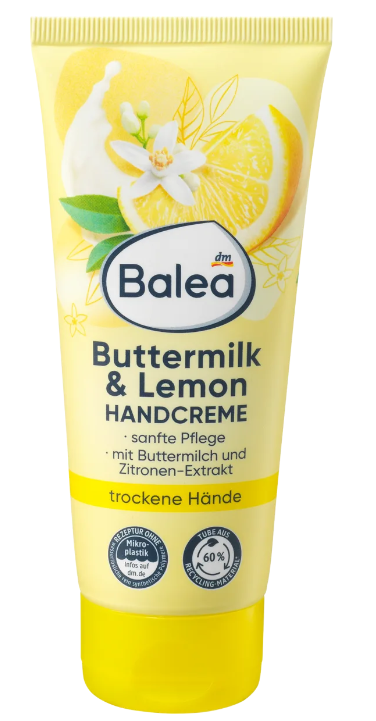 Balea Handcrème Buttermilk & Lemon 100 ml