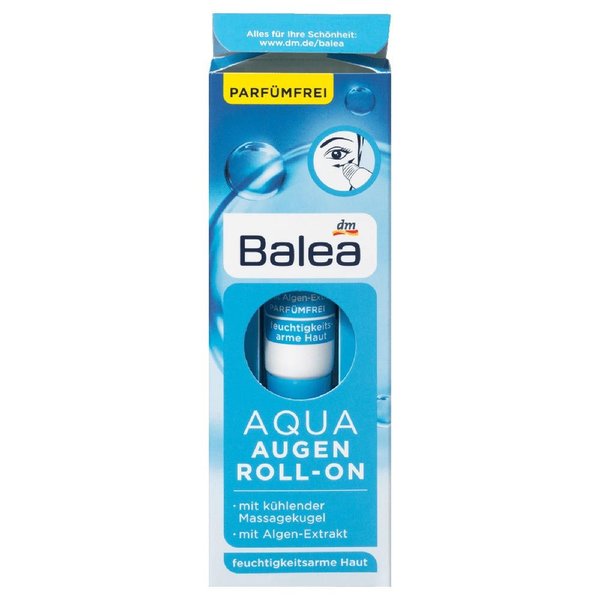 Balea Aqua Eye Roll On, 15 ml