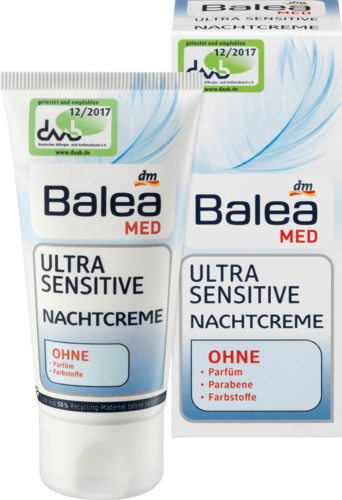 Balea Med Ultra Sensitive Nachtcrème 50 ml