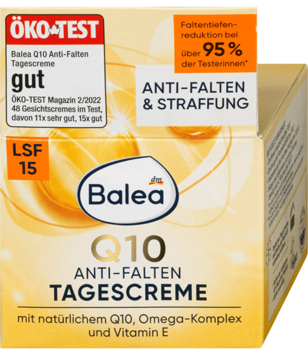 Balea Q10 anti Rimpel Dagcrème SPF 15  50 ml