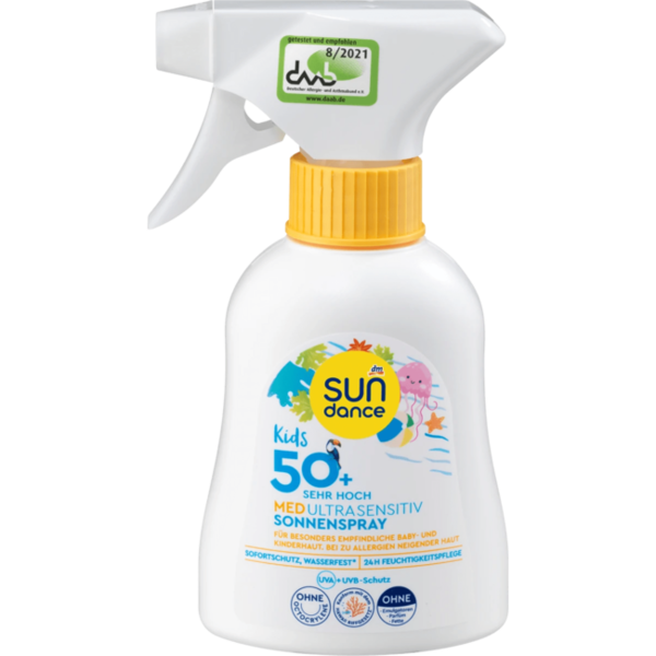 Sundance Sunspray Kids MED Ultra Sensitive SPF 50+ 200 ml