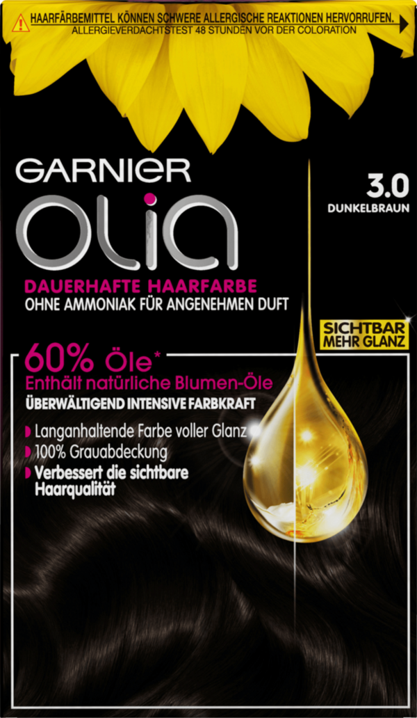 Garnier Olia 3.0 Donkerbruin Haarkleuring