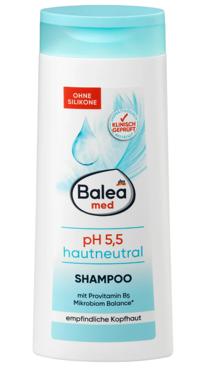 Balea Med Shampoo pH 5,5 Huidneutraal 300, ml