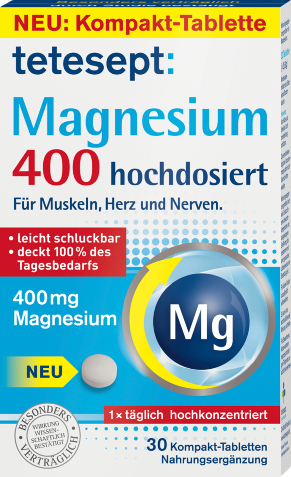 Tetesept Magnesium 400 Voordeelverpakking