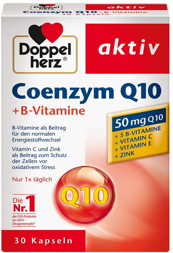 Doppelherz Coenzym Q10 B Vitamine 30 Kapseln