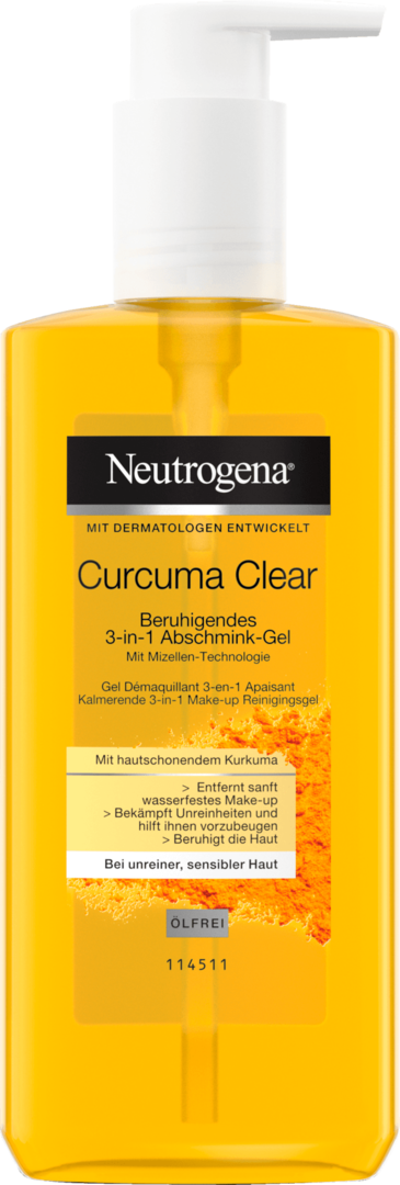 Neutrogena Micellaire gel Curcuma Clear 200 ml