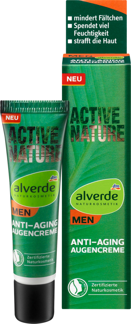 Alverde MEN Active Nature Anti Aging Oogcrème 15 ml