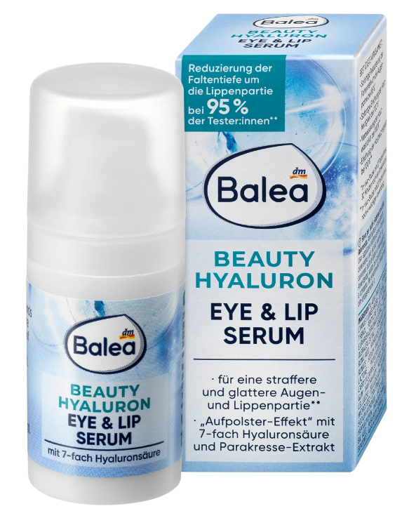 Balea Beauty Effect Eye & Lip Serum 15 ml