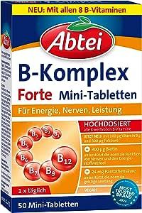 Abtei Vitamin B Komplex Dragees 50 St, 28,8 g