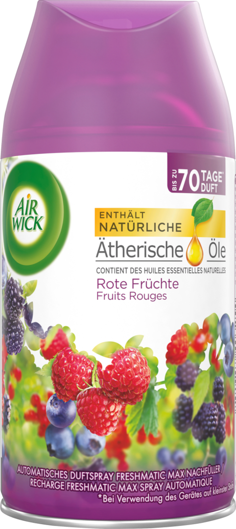AirWick Freshmatic Luchtverfrisser Navulverpakking Rood Fruit 250 ml