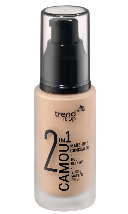 Trend it up Foundation 2in1 Camou Make-up & Concealer 006, 30 ml