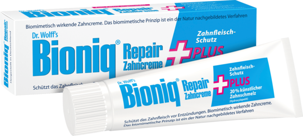 bioniq Repair Tandpasta plus tube Zonder Fluoride van 75 ml