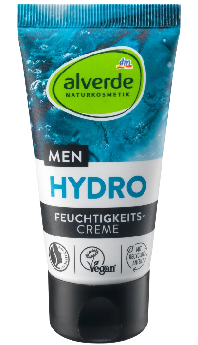 Alverde MEN Hydro Nature Crème Bio-Aloë Vera 50 ml