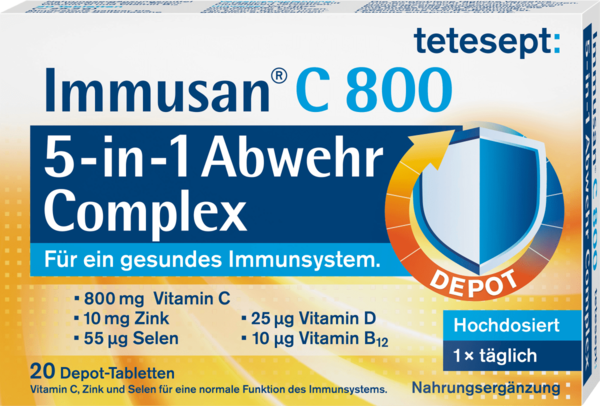 Tetesept Immusan C 800 Complex Tabletten 20st