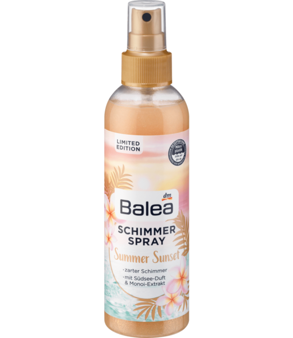 Balea Shimmer Bodyspray Summer Sunset 200 ml