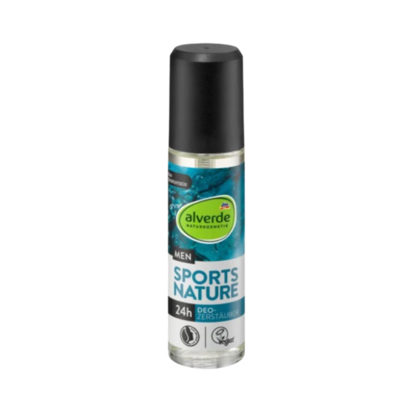 alverde MEN Deodorant Verstuiver Sports Nature 75 ml