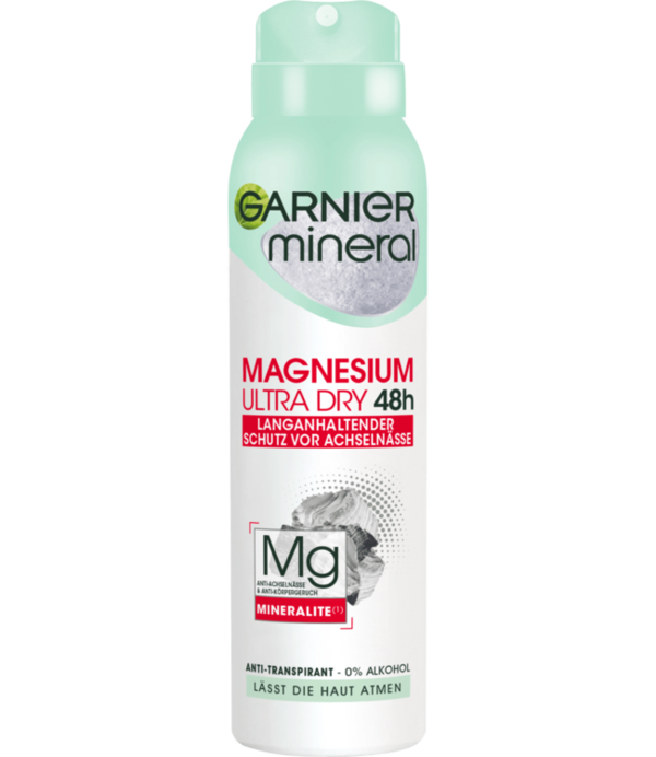 Garnier Mineral Deospray Magnesium Ultra Dry 48h 150 ml