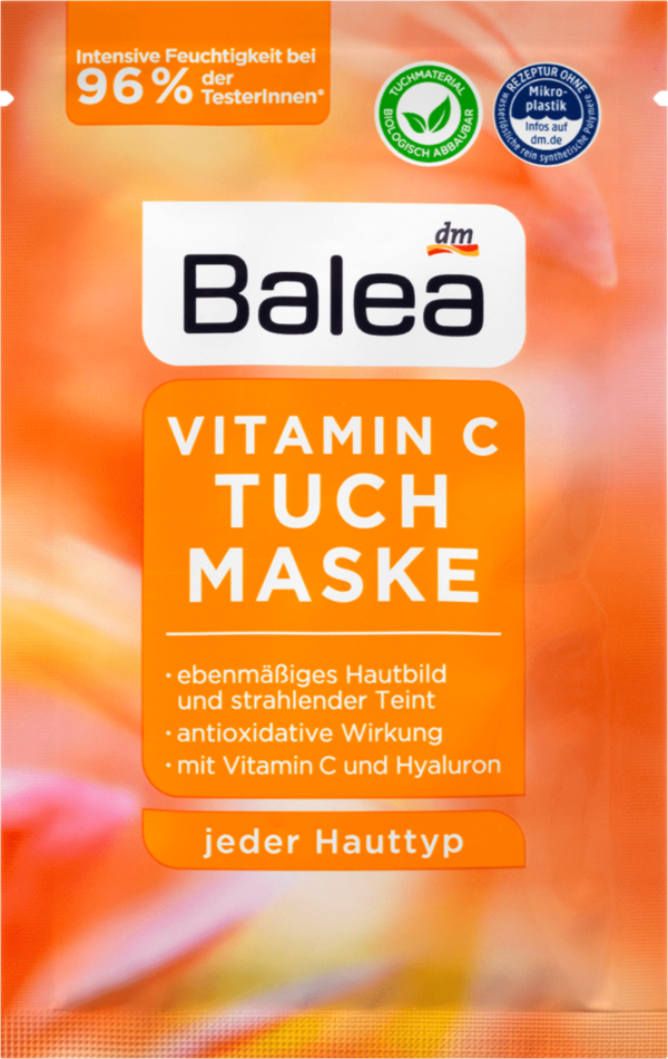 Balea Sheet Mask Vitamin C , 1 St