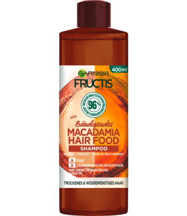 Fructis Shampoo Hair Food Macadamia, 400 ml