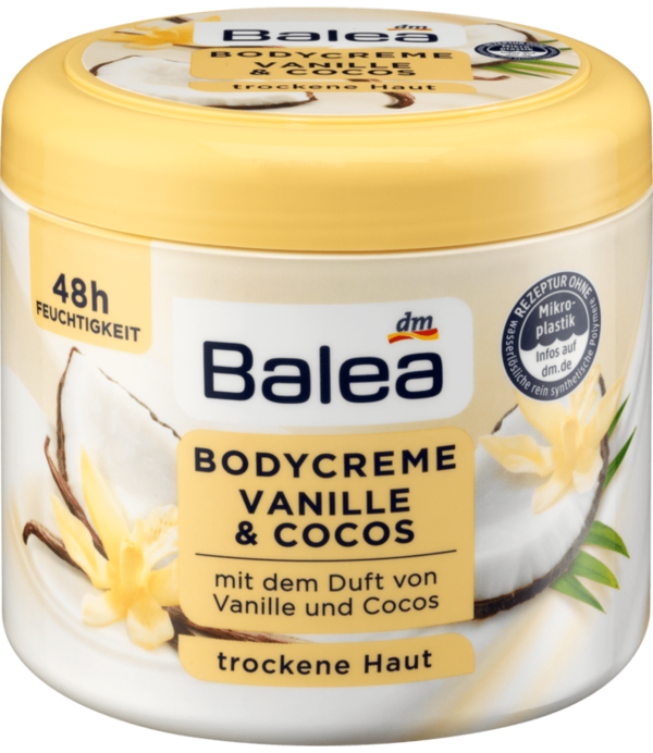 Balea Bodycrème Vanille & Kokos 500 ml