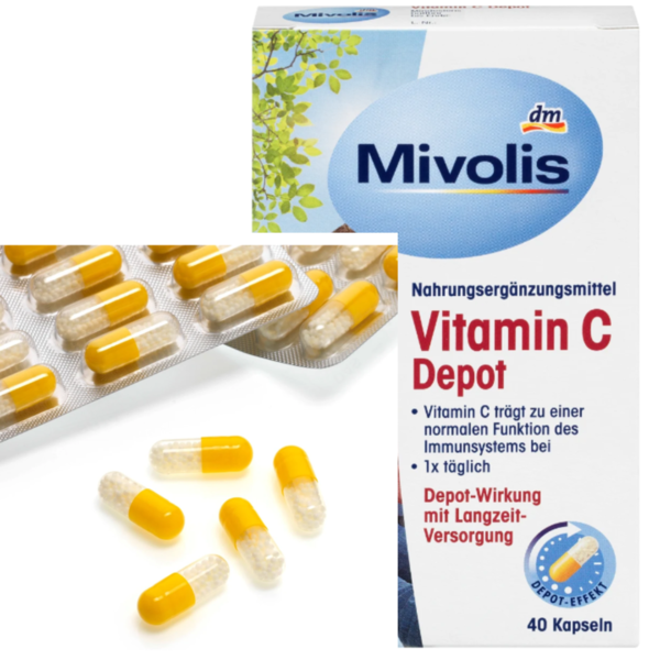 Mivolis Vitamine C Depot Capsules 40 St