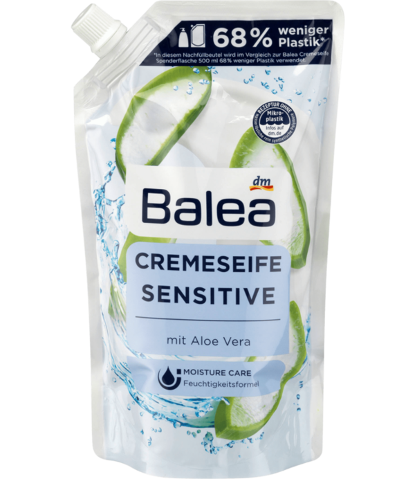 Balea Crèmezeep Sensitive, 500 ml