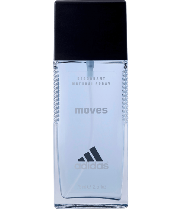 adidas Deo Naturalspray moves for him, 75 ml