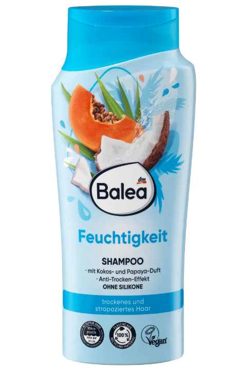 Balea Shampoo Hydraterend Cocos, 300 ml