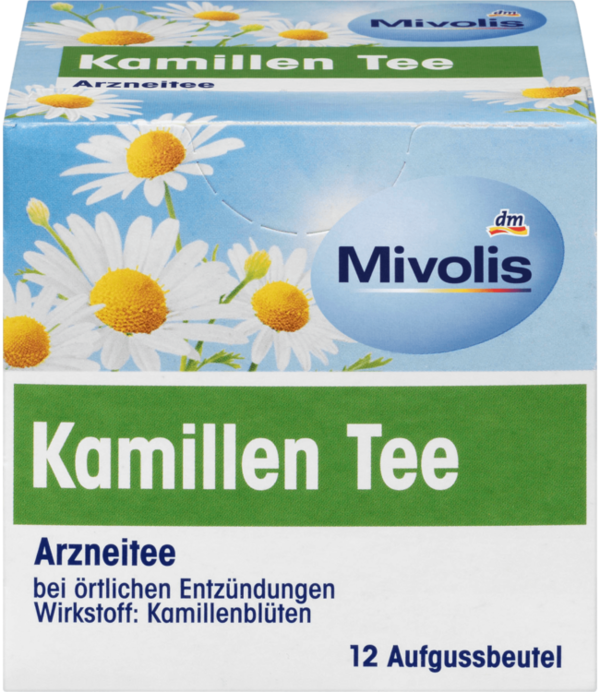 Mivolis Medicinale Kamille Thee (12 x 1,5 g), 18 g