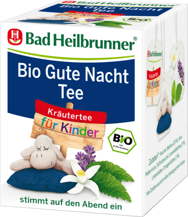 Bad Heilbrunner Kinderthee  Goede Nacht, 14 g