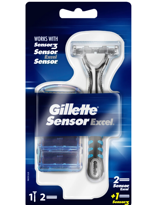 Gillette Scheerapparaat, Sensor Excel, 1 St