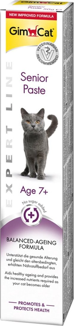 GIMCAT Voedingssupplement voor katten, Senior Paste, 50 g