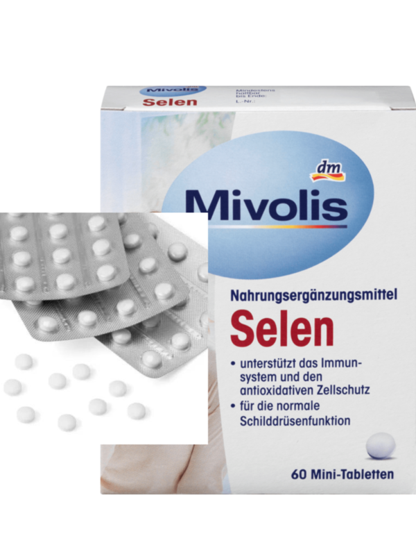 Mivolis Selenium (Seleen) Mini Tabletten 60 St