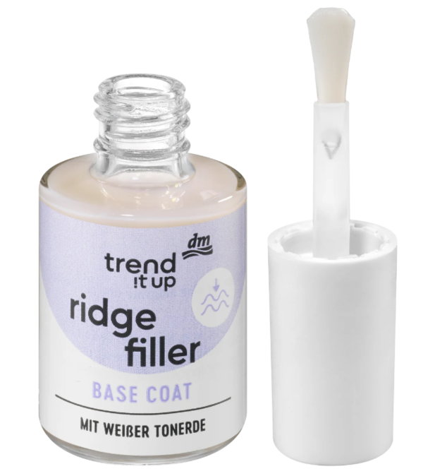 trend !t up nagelverzorging Ridgefiller Base Coat wit, 10,5 ml