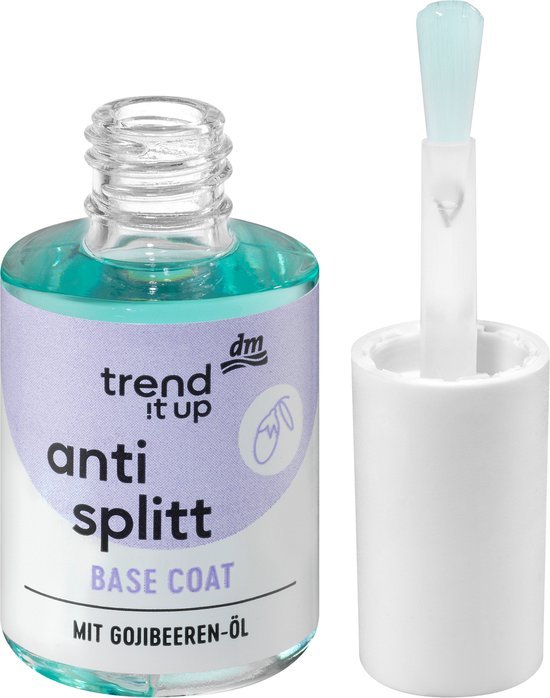 trend !t up Nagelverzorging Anti Split Base Coat blue, 10,5 ml