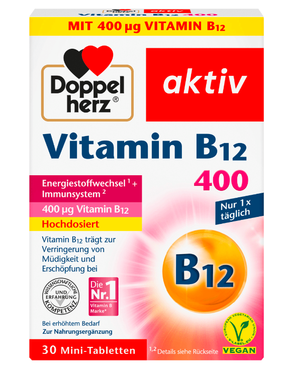 Doppelherz Aktiv Vitamine B12 Mini Tabletten 30 St