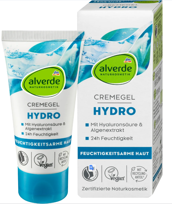 Alverde NATURKOSMETIK Crèmegel Hydro 50 ml