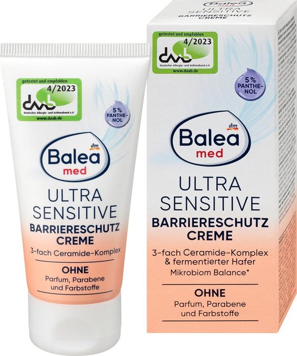 Balea Barrièrebescherming Crème Ultra Sensitive 50 ml